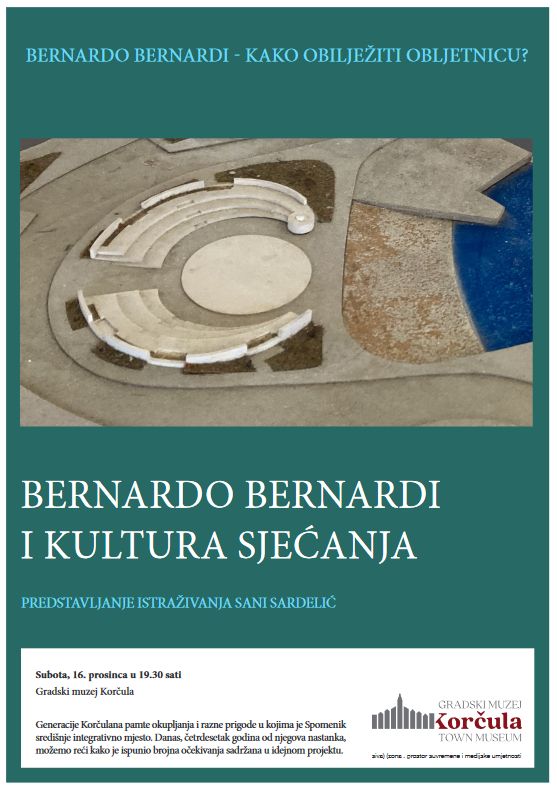 Bernardo Bernardi - Kako obilježiti obljetnicu?