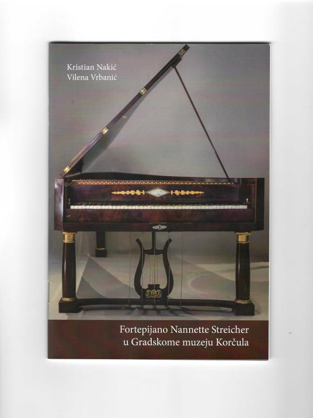 Tiskana knjiga Fortepijano Nannette Streicher 